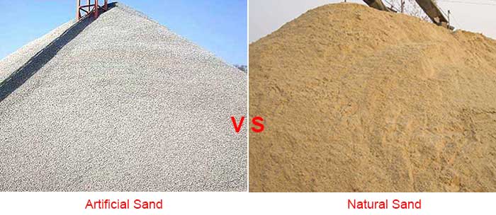 artificial sand vs natural sand