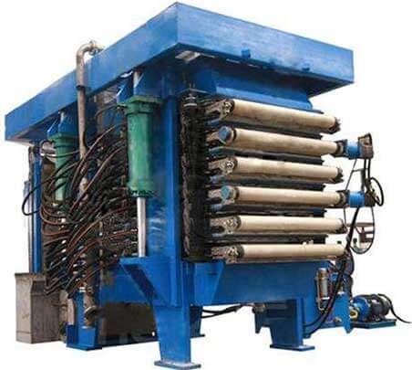 vertical filter press