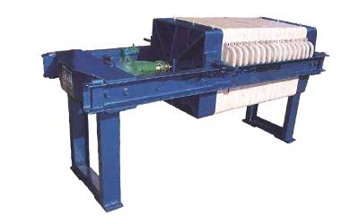 manually operated filter press