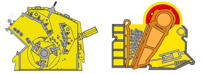 impact crusher vs jaw crusher