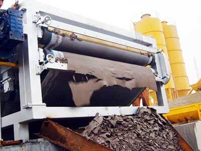 sludge dewatering machine