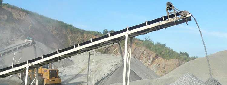 aggregate belt conveyor