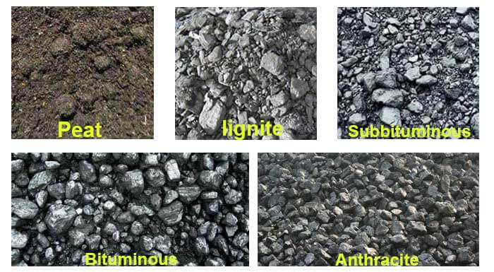 coal types