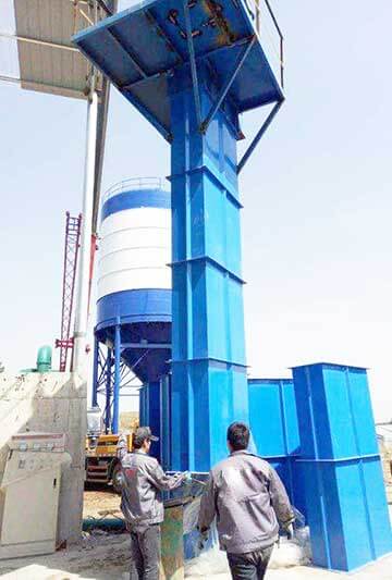 bucket elevator installation