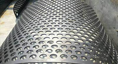 Punching screen mesh