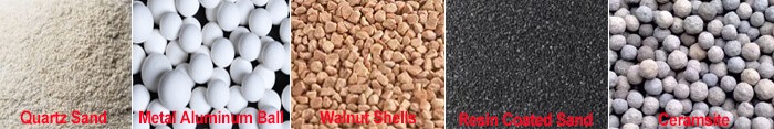 frac sand types