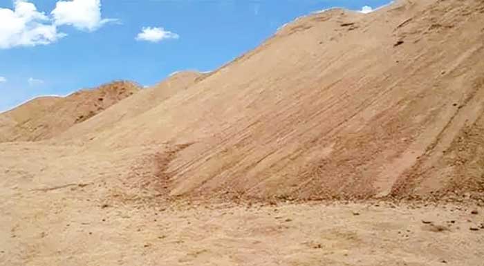 building sand