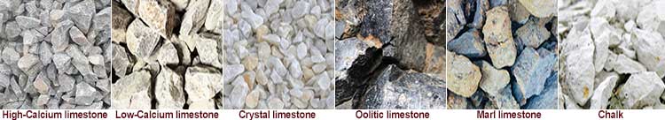 limestone types