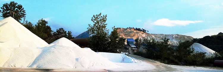 silica sand plant