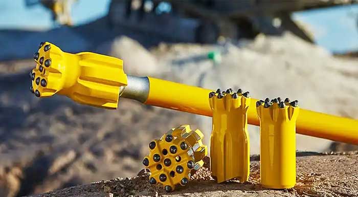 Drill Bit | Drill Rod | Connection Sleeve | Shank Adapter Functions